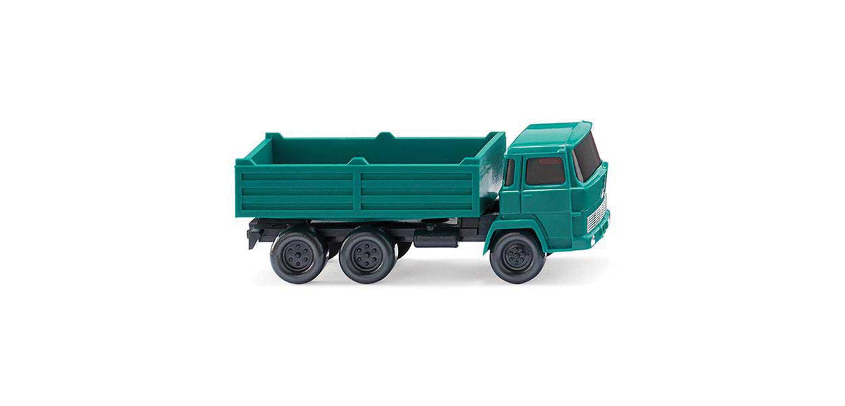 Magirus Dump Truck - Assembled -- Blue