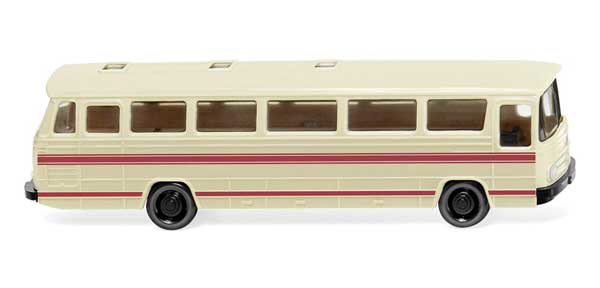 Mercedes-Benz O 302 Tour Bus - Assembled -- Ivory, Red
