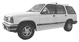 92 Ford Explorer 4-Door