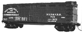36' Ventilated Boxcar Modernized NYR&N