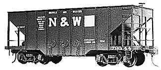 30' Hopper N&W class HP