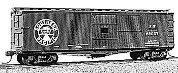 40' DS wood Boxcar SP