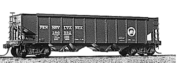 40'Quad hopper PRR