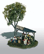 Mini-Scene(TM) Unpainted Metal Kit -- Ernie's Fruit Stand