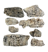 Faceted Rocks - Ready Rocks -- 8 Pieces-1
