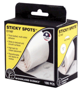 Sticky Spots(TM) Adhesive Patches -- pkg(100)-1