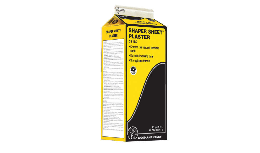 Shaper Sheet(TM) Plaster -- 1/2-Gallon  1.89L-2