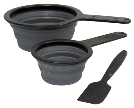 Plaster Mixing Set -- 1 Each: 32oz  946mL Bowl, 8oz  236mL Measuring Cup, Spatula-1