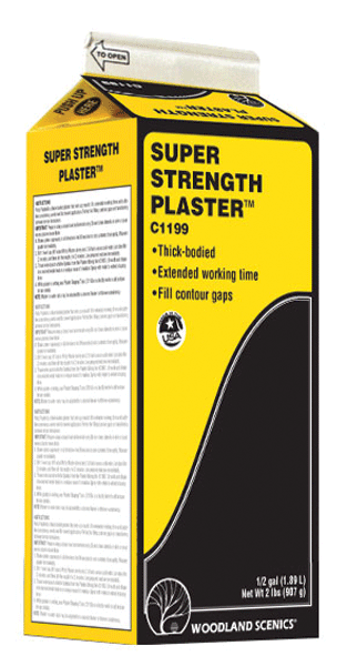 Super Strength Plaster(TM) -- 4lb  1.8kg-1