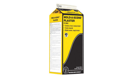 Mold-A-Scene Plaster(TM) -- Dry - 1/2-Gal  1.89L-2