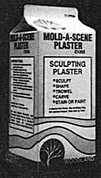 Mold-A-Scene Plaster(TM) -- Dry - 1/2-Gal  1.89L-1