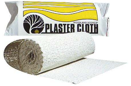 Plaster Cloth Roll -- 8" Wide x 15' Long  10 Sq Ft  20.3cm x 4.6m  .9 sq m