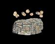 Rock Molds - 5 x 7"  12.7 x 17.7cm -- Classic Rock