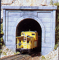 Single-Track Tunnel Portal -- Concrete