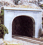 Double-Track Tunnel Portal (Hydrocal Plaster Casting) -- Concrete