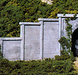 Retaining Walls (Hydrocal Plaster Castings) pkg(3) -- Concrete