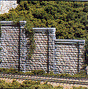 Cut Stone Retaining Wall -- pkg(3)
