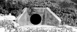 Culverts (Hydrocal Plaster Castings) pkg(2) -- Concrete