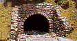 Culverts (Hydrocal Plaster Castings) pkg(2) -- Random Stone