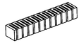 Risers - SubTerrain System -- 2" x 2'  5.1 x 61cm pkg(4)