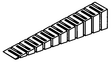 Incline Set - SubTerrain System -- 4% Grade 4 - 24"  61cm Section