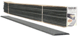 Track-Bed Roadbed Material -- 5mm x 2' pkg(12)