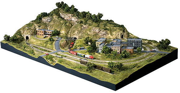 Scenic Ridge(R) Layout -- Kit - 3 x 6'   90 x 180cm-1