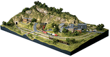 Scenic Ridge(R) Layout -- Kit - 3 x 6'   90 x 180cm-1