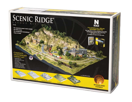 Scenic Ridge(R) Layout -- Kit - 3 x 6'   90 x 180cm-2