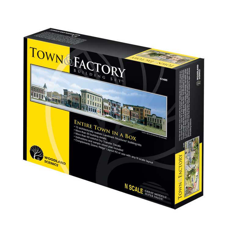 Town & Factory Building Set(TM) -- Kit-2