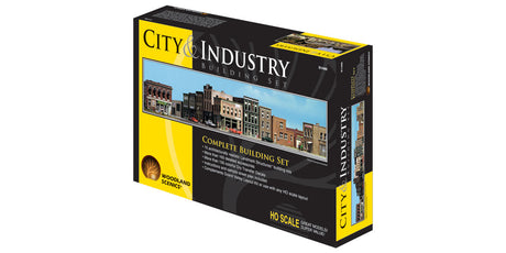 City & Industry Building Set -- Kit - 15 Buildings & Details-2