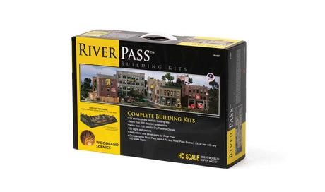 River Pass(TM) Building Kits -- Kit - 15 Buildings & Details-2