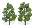 Ready-Made "Realistic Trees" - Deciduous - 6 to 7"  15.2 to 17.8cm pkg(2) -- Light Green