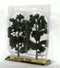Ready-Made "Realistic Trees" - Deciduous - 8 to 9"  20.3 to 22.9cm pkg(2) -- Medium Green