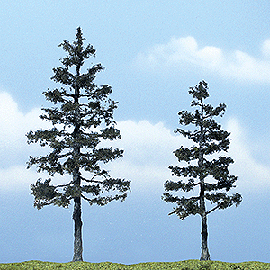 Ready Made Premium Trees(TM) -- Pine - 1 Each: 5-1/8 & 4-1/2"  13 & 11.4cm