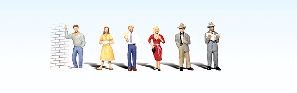 Scenic Accents(R) -- Pedestrians pkg(6)