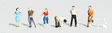 Scenic Accents(R) Figures -- Ordinary People pkg(6)
