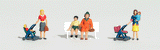 Scenic Accents(R) Figures -- Moms & Kids pkg(6)-1