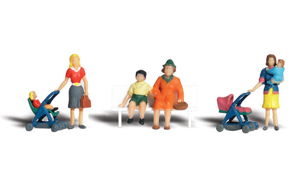 Scenic Accents(R) Figures -- Moms & Kids pkg(6)-2