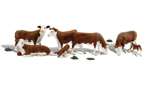 Scenic Accents(R) -- Hereford Cows pkg(7)-2
