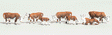 Scenic Accents(R) -- Hereford Cows pkg(7)-1