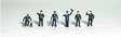 Scenic Accents(R) Figurines -- Train Personnel pkg(6)
