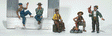 Scenic Accents(R) Figurines -- Hobos pkg(6)
