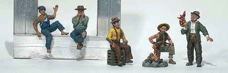 Scenic Accents(R) Figurines -- Hobos pkg(6)