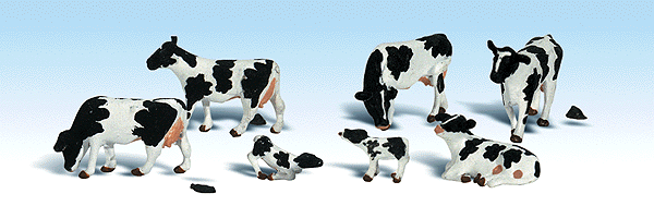 Holstein Cows - Scenic Accents(R) -- pkg(6)