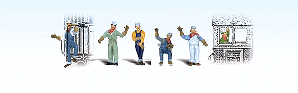 Scenice Accents(R) Figurines -- Engineers pkg(6)