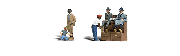 Shoe Shiners - Scenic Accents(R) -- pkg(2)