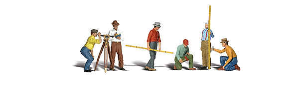 Surveyors & Accessories - Scenic Accents(R) -- pkg(6)