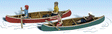 Scenic Accents(R) -- Canoers w/2 Canoes
