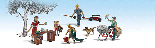 Scenic Accents(R) -- Summertime Job Workers pkg(5)